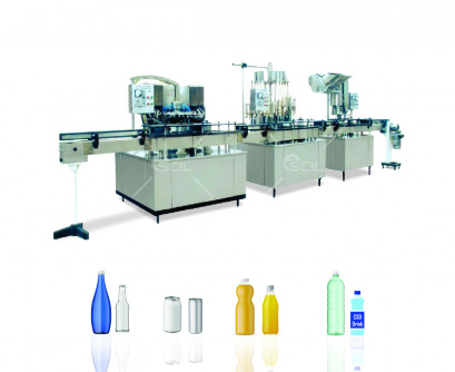 0.2L - 2L Liner washing, filling & capping line up to 2,000BPH